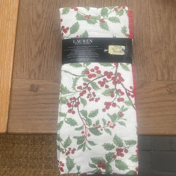 Set of 3 Kitchen Towels by Ralph Lauren NWT - Picture 3 of 7